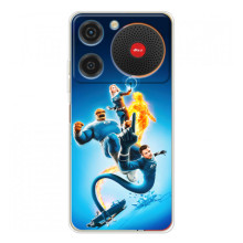 Чехол с принтом Фантастическая четверка для ZTE Nubia Music – Фантастическая четверка