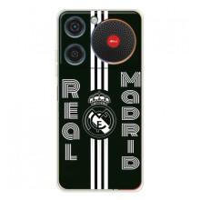 ФК Реал Мадрид чохли для ZTE Nubia Music (AlphaPrint) (чорно білий Реал)