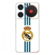 ФК Реал Мадрид чохли для ZTE Nubia Music (AlphaPrint) (Реал Мадрид на білому)
