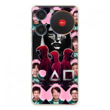 Чохол Гра в кальмара для ZTE Nubia Music – Персонажі гри кальмара