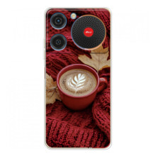 Чохол з унікальним дизайном 'Осінь з кавою' для ZTE Nubia Music – Кава на ковдрі