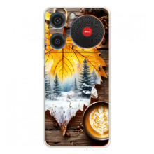 Чохол з унікальним дизайном 'Осінь з кавою' для ZTE Nubia Music – Осінньо-зимове кава