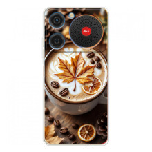 Чохол з унікальним дизайном 'Осінь з кавою' для ZTE Nubia Music – Пряна кава