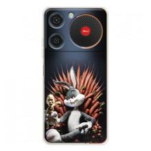 Популярні Чохли з картинками для Нубіа Мюзік (Король Кролик)