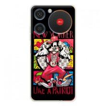 Популярні Чохли з картинками для Нубіа Мюзік (Мультяшний Волк)