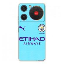 Силиконовые Чехлы принт Футбол на ZTE Nubia Music – Man City
