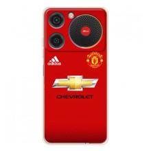 Силиконовые Чехлы принт Футбол на ZTE Nubia Music – Man United
