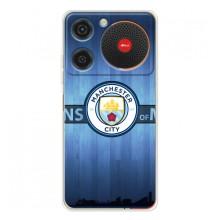 Силиконовые Чехлы принт Футбол на ZTE Nubia Music – ManCity