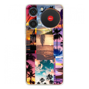 Силиконовый чехол с КАРТИНКАМИ лето для ZTE Nubia Music (AlphaPrint)