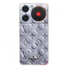 Текстурный Чехол Louis Vuitton для Нубия Мюзик (Белый ЛВ)