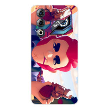 Бампер (ТПУ) с принтом Brawl Stars на ЗТЕ Нюбиа Нeo 3 ГТ – Кольт