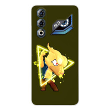 Бампер (ТПУ) с принтом Brawl Stars на ЗТЕ Нюбиа Нeo 3 ГТ – Ворон