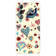 Чехлы для любимой на ЗТЕ Нyбia Нeo 3 ҐТ (VPrint) (Сердечки)