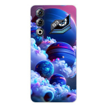 Чехлы КОСМОС для ZTE Nubia Neo 3 GT (Синие планеты)