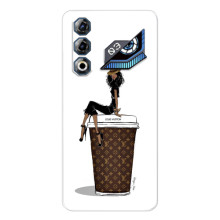 Чохли Луі Вітон для ZTE Nubia Neo 3 GT (AlphaPrint - LOUIS VUITTON) – кава LOUIS VUITTON