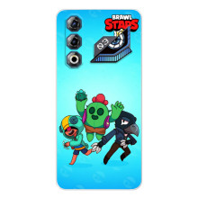 Чехлы Brawl Stars для ZTE Nubia Neo 3 GT (AlphaPrint) (Тріо героїв)