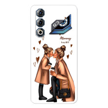 Чохол з друком для ZTE Nubia Neo 3 GT - (Мама з дитинкою) (AlphaPrint) – Донька і мама