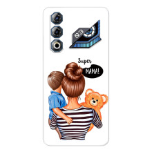 Чохол з друком для ZTE Nubia Neo 3 GT - (Мама з дитинкою) (AlphaPrint) – Мама з синочком