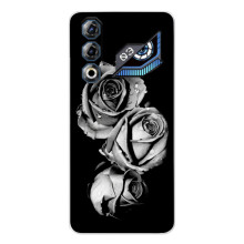 Чохол з картинкою (Стильні) ЗТЕ Нyбia Нeo 3 ҐТ - (AlphaPrint) (Чорна троянда)