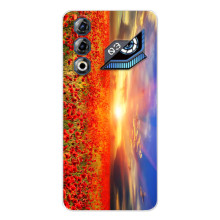 Чохол з картинкою (Стильні) ЗТЕ Нyбia Нeo 3 ҐТ - (AlphaPrint) (Поле тюльпанів)