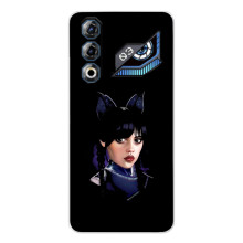 Чехлы с принтом Уэнсдей на ZTE Nubia Neo 3 GT – Милая Уэнсдей