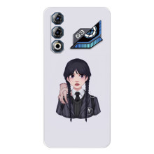 Чехлы с принтом Уэнсдей на ZTE Nubia Neo 3 GT – Вещь Венсдей