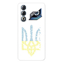 Чохли для ZTE Nubia Neo 3 GT Укр. Символіка (AlphaPrint) (Герб з букв)