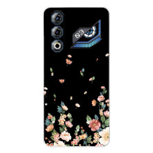 Чохол для ЗТЕ Нyбia Нeo 3 ҐТ - з принтом (Дизайнерські) (AlphaPrint) (Маленькі квіти)