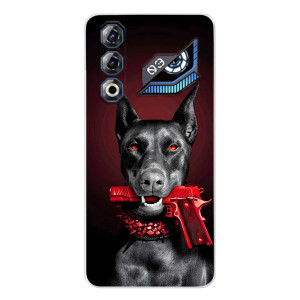 Чохол ДОБЕРМАН  для ZTE Nubia Neo 3 GT – Доберман злий