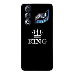 Чехол (Корона на чёрном фоне) для ЗТЕ Нубия Нео 3 ГТ – KING