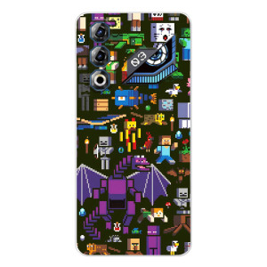 Чехол Майнкрафт на ZTE Nubia Neo 3 GT (AlphaPrint) Minecraft