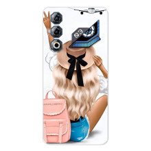 Чохол з друком для ZTE Nubia Neo 3 GT - (Мода) (AlphaPrint) (Подорож)