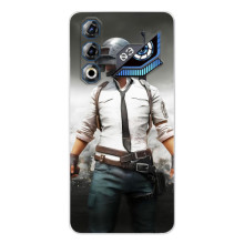 Силиконовый чехол с картинкой "Герой Pubg" на ZTE Nubia Neo 3 GT (Пабг)