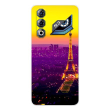 Чехол с Эйфелевой башней на ZTE Nubia Neo 3 GT (Яркая башня)