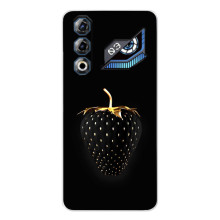 Чехол с изображением  вкусной еды для ZTE Nubia Neo 3 GT – Чёрная клубника