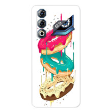 Чехол с изображением  вкусной еды для ZTE Nubia Neo 3 GT – Сочные пончики