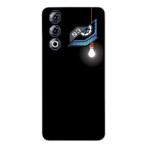 Чехол с картинками на черном фоне для ZTE Nubia Neo 3 GT – Лампочка