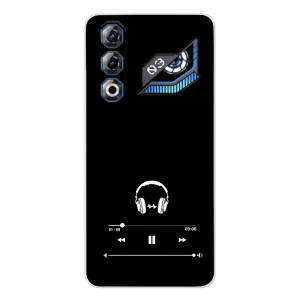 Чехол с картинками на черном фоне для ZTE Nubia Neo 3 GT – Плеер