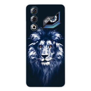 Чехол с картинкой на ZTE Nubia Neo 3 GT – Лев - синий