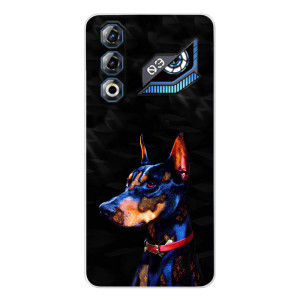 Бампер для ZTE Nubia Neo 3 GT з картинкою "Песики" (Собака Мопсік)