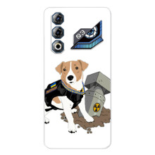 Чехол с принтом Собаки Патрон для ZTE Nubia Neo 3 GT – Пёс Патрон с ракетой