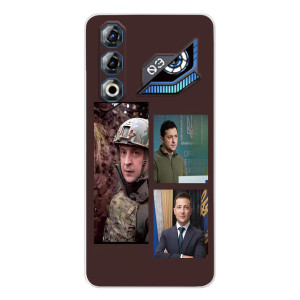 Чехол для ZTE Nubia Neo 3 GT (AlphaPrint - с принтом Зеленского)