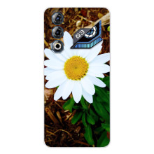 Чехол с ромашками на ZTE Nubia Neo 3 GT – Белая ромашка