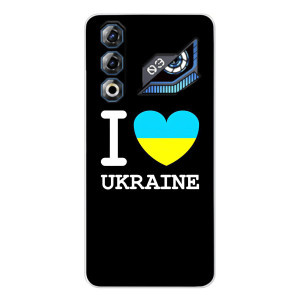 Чохол з Українською символікою на ЗТЕ Нубія Нео 3 ГТ – I Love Ukraine