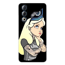 Чехол Стильные девушки на ZTE Nubia Neo 3 GT (Девушка обиделась)
