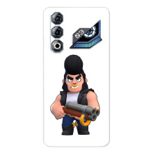 Чехол (ТПУ) с героями Бравл Старс на ZTE Nubia Neo 3 GT (Булл)