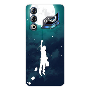 Чехол (ТПУ) с планетами на ZTE Nubia Neo 3 GT – To The moon