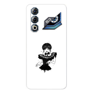 Чехлы Венсдей на ZTE Nubia Neo 3 GT Уэнсдей (AlphaPrint)