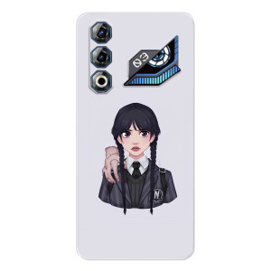 Чехлы Венсдей на ZTE Nubia Neo 3 GT Уэнсдей (AlphaPrint)