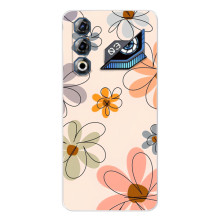 Чохол з квітковим принтом на ЗТЕ Нyбia Нeo 3 ҐТ (Кольорові квіти)